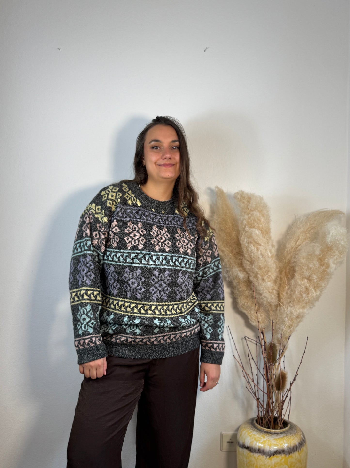 Schöner Wollpullover