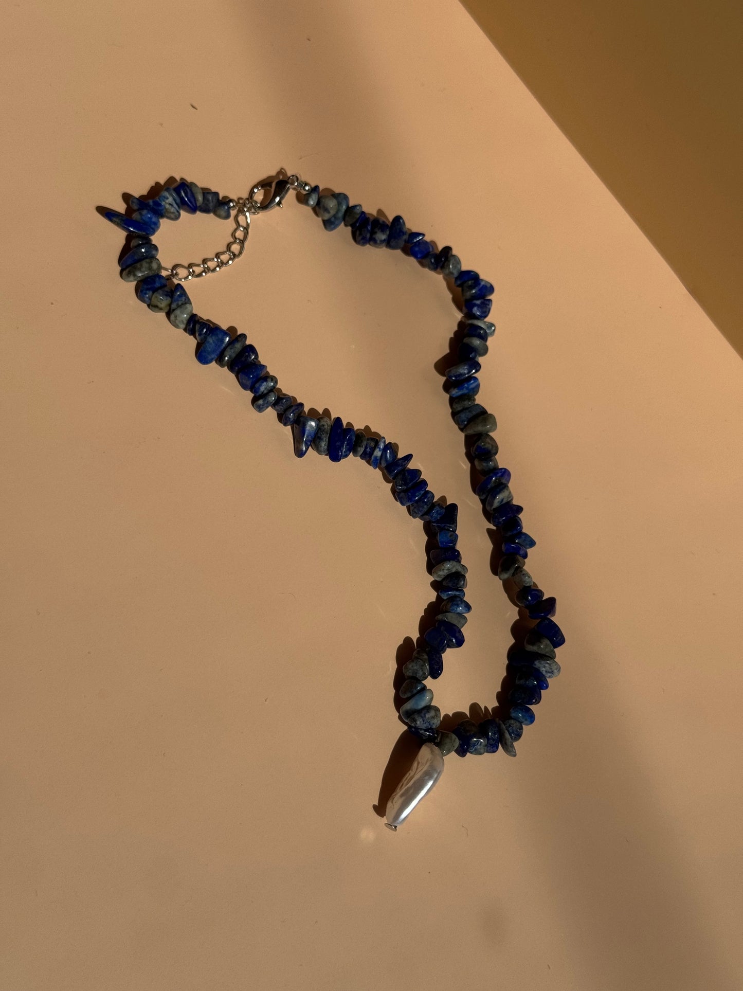 Lapislazuli-Kette mit Anhänger