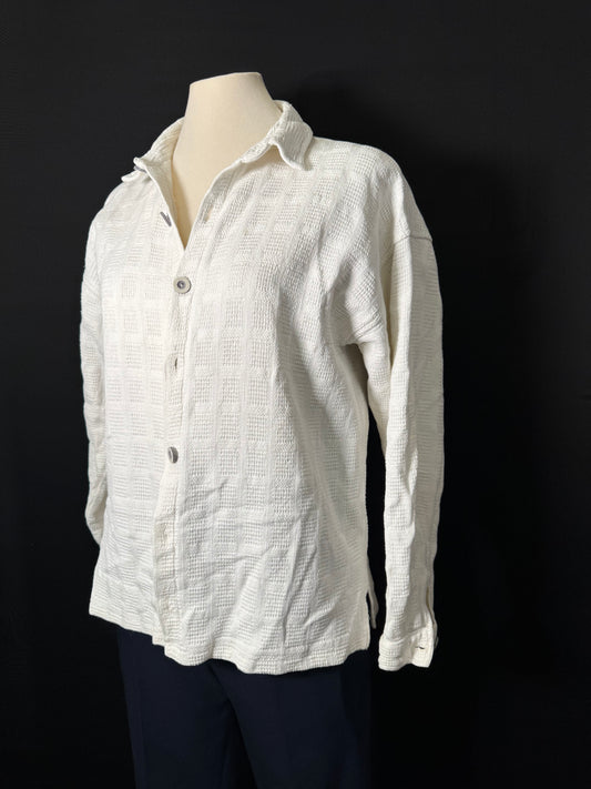 Hemd mit Waffelstoff