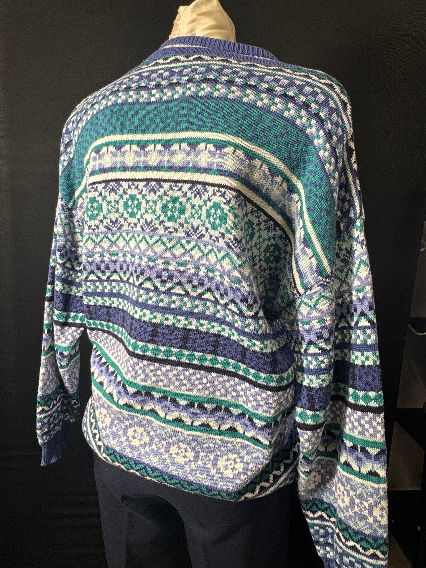 Gemusterter Pullover