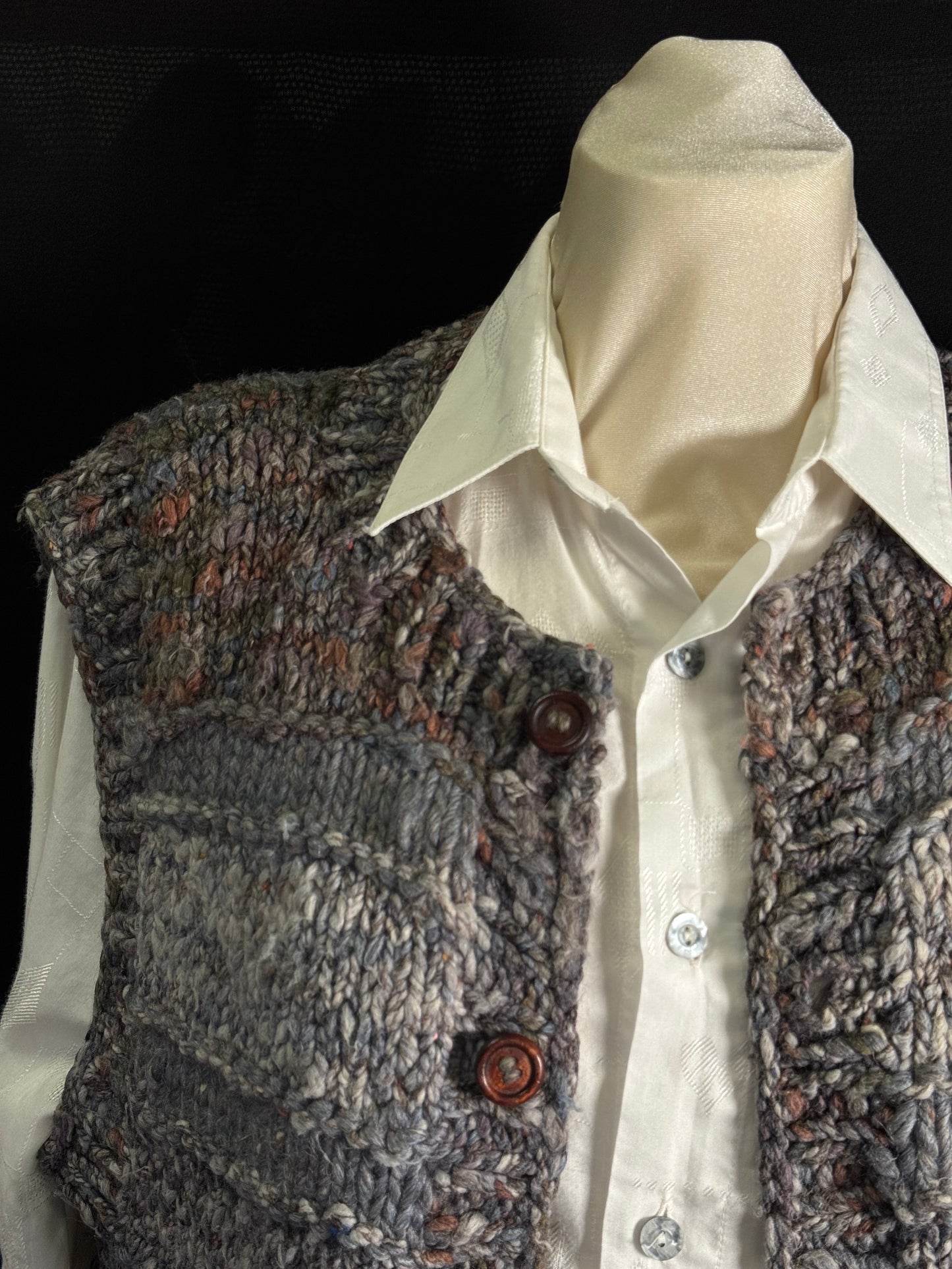 Handmade gestrickte Weste