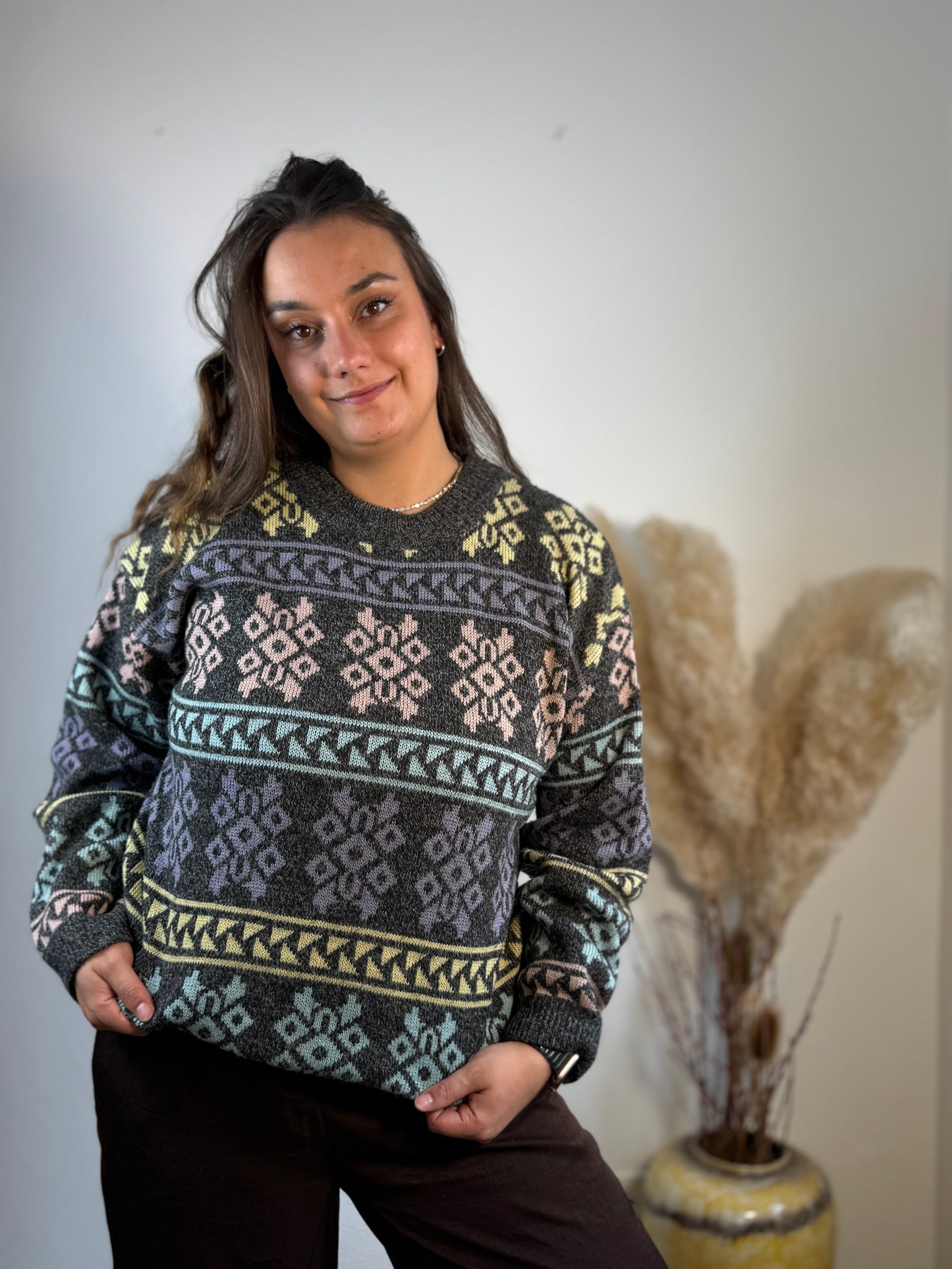 Schöner Wollpullover